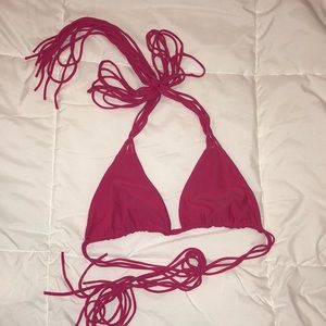 Mikoh Triangle String Bikini Top
